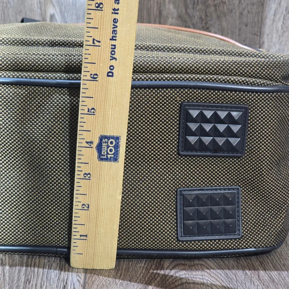 Gamma Travel‎ Bag Luggage Carry On Weekender Duffle Tan Black
